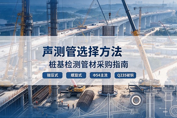 工农声测管选型标准
