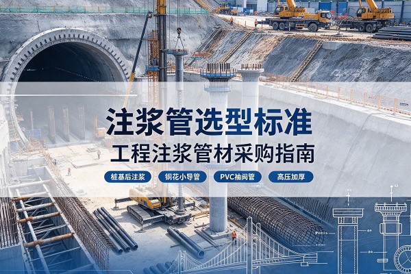 工农注浆管选型标准