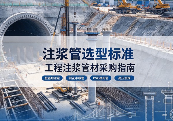 工农注浆管选型标准
